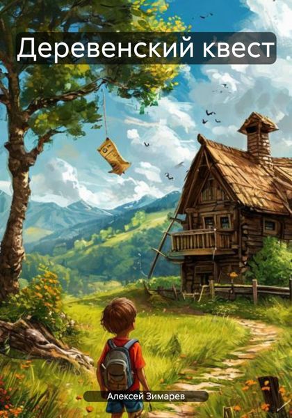 Обложка книги  «Деревенский квест»