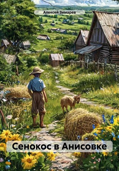 Обложка книги  «Сенокос в Анисовке»
