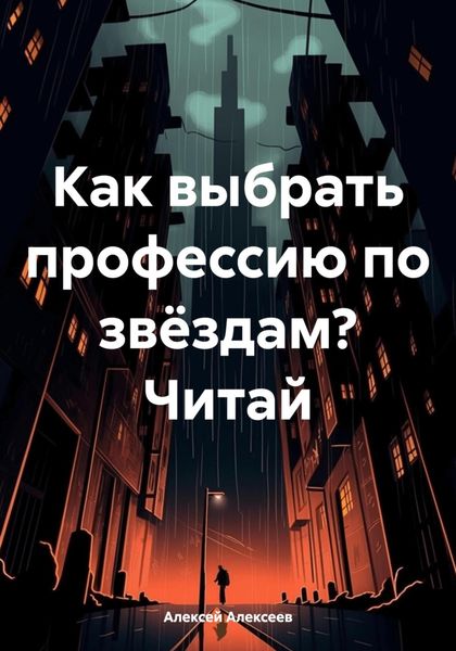 Обложка книги «Как выбрать профессию по звёздам? Читай»
