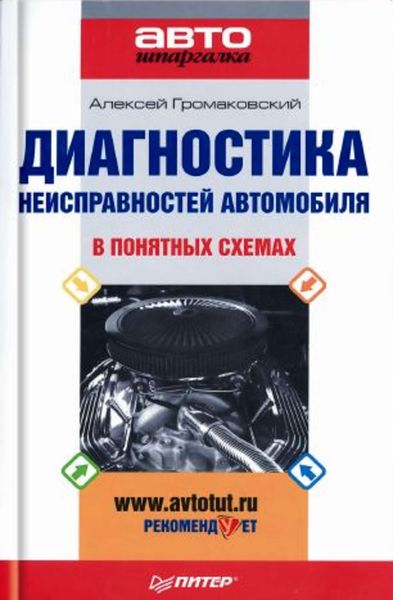 Обложка книги  «Диагностика неисправностей автомобиля в понятных схемах»