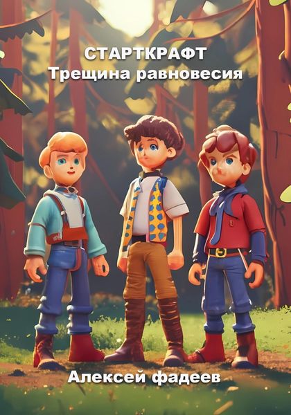 Обложка книги  «Старткрафт. Трещина равновесия»