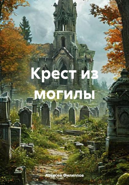 Обложка книги  «Крест из могилы»