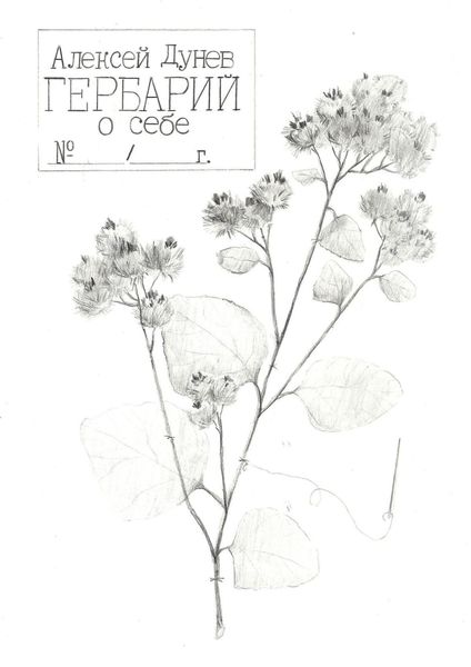 Обложка книги  «Гербарий о себе. Стихи для других»