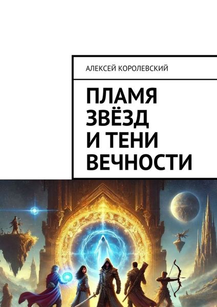 Обложка книги  «Пламя звёзд и тени вечности»