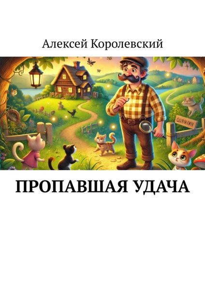 Обложка книги  «Пропавшая удача»