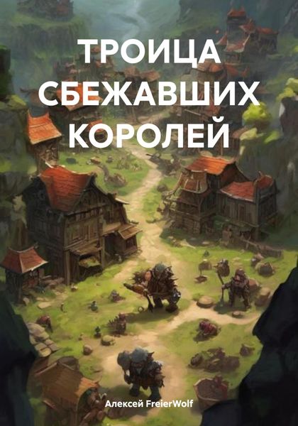 Обложка книги  «ТРОИЦА СБЕЖАВШИХ КОРОЛЕЙ»