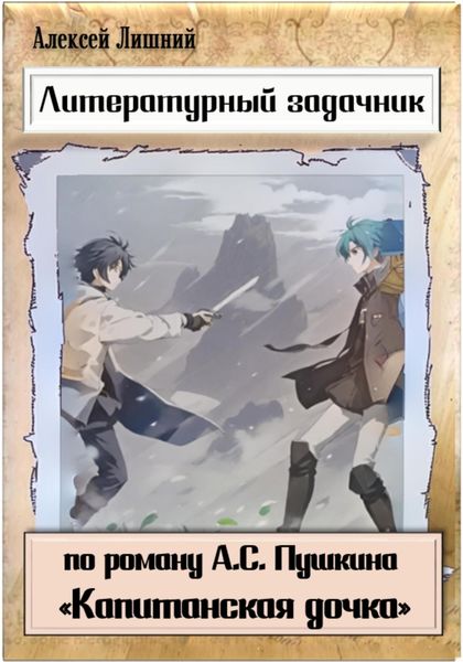Обложка книги  «Литературный задачник по роману А.С. Пушкина «Капитанская дочка»»