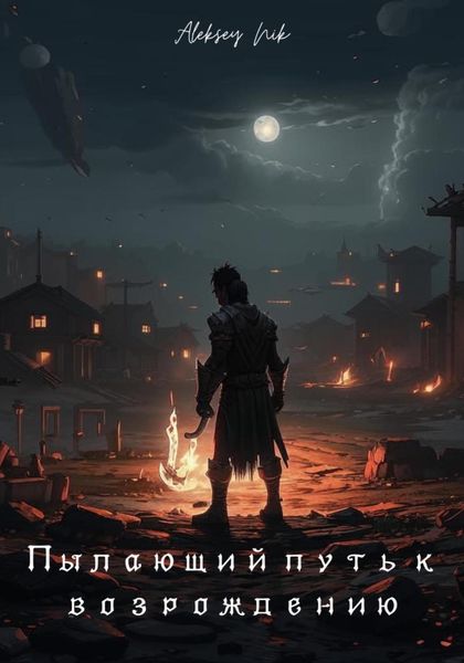 Обложка книги  «Пылающий путь к возрождению»