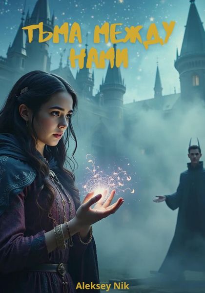 Обложка книги  «Тьма между нами»