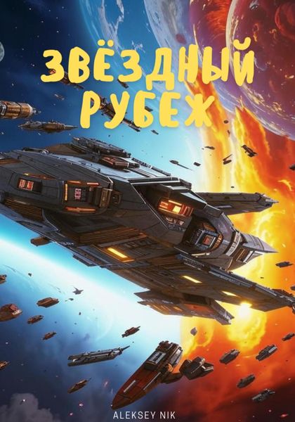 Обложка книги  «Звёздный рубеж»