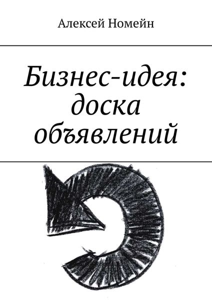 Обложка книги  «Бизнес-идея: доска объявлений»