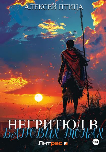Обложка книги «Негритюд в багровых тонах»
