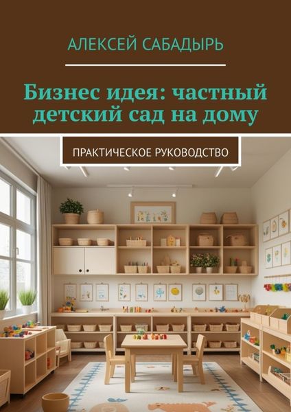 Обложка книги  «Бизнес идея: частный детский сад на дому. Практическое руководство»
