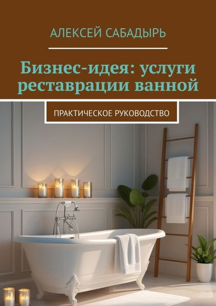 Обложка книги  «Бизнес-идея: услуги реставрации ванной. Практическое руководство»