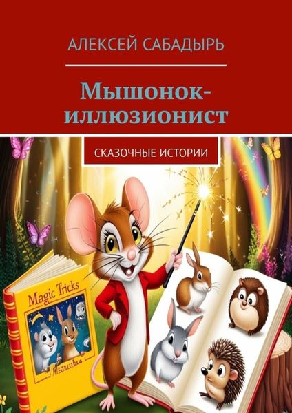 Обложка книги  «Мышонок-иллюзионист. Сказочные истории»