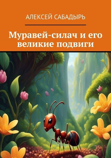 Обложка книги  «Муравей-силач и его великие подвиги»