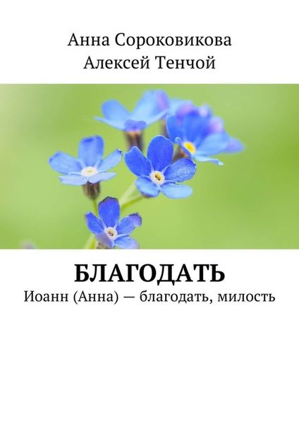 Обложка книги  «Благодать. Иоанн (Анна) – благодать, милость»