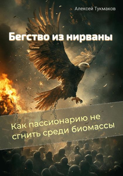 Обложка книги  «Бегство из нирваны: Как пассионарию не сгнить среди биомассы»