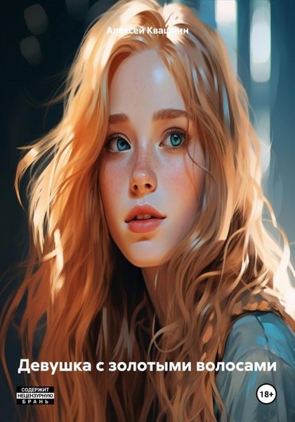 Обложка книги  «Девушка с золотыми волосами»