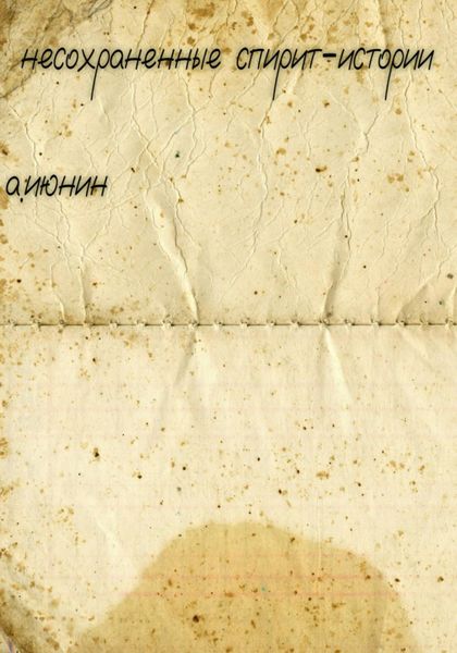 Обложка книги «Несохраненные спирит-истории»