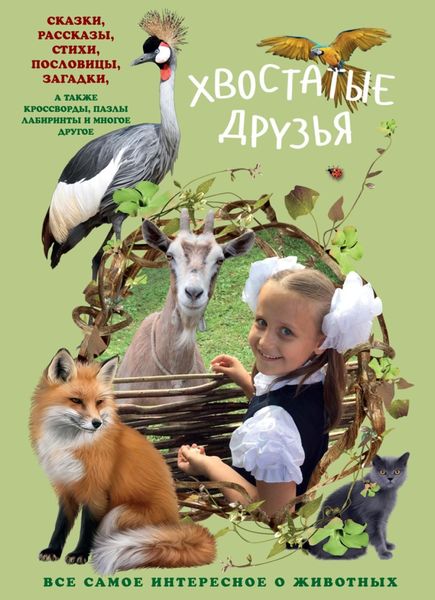 Обложка книги  «Хвостатые друзья»