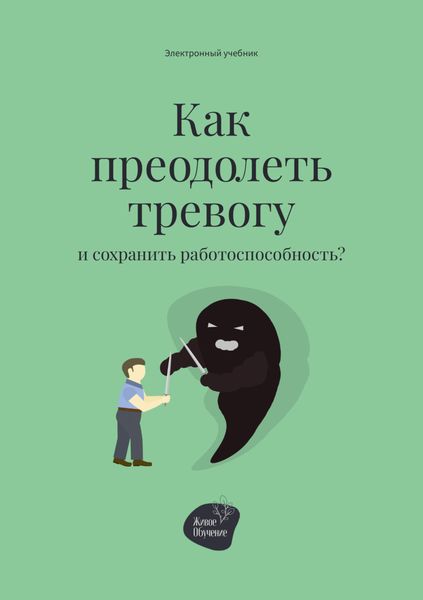 Обложка книги «Как преодолеть тревогу и сохранить работоспособность?»
