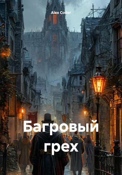Обложка книги  «Багровый грех»