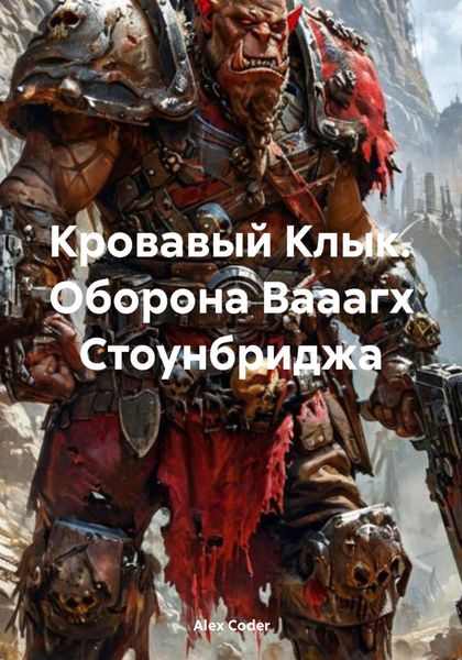 Обложка книги  «Кровавый Клык. Оборона Вааагх Стоунбриджа»