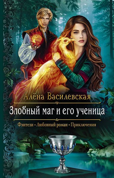 Обложка книги  «Злобный маг и его ученица»