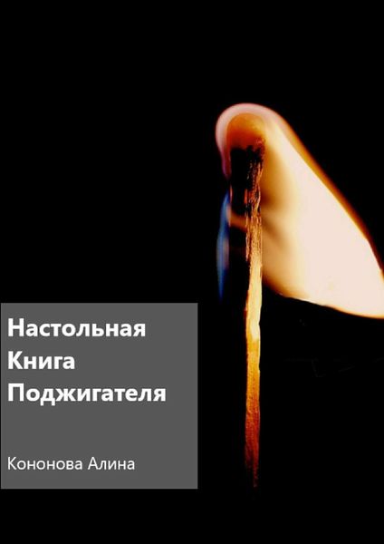 Обложка книги «Настольная книга поджигателя»