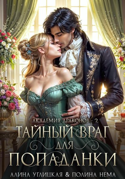 Обложка книги  «Тайный враг для попаданки»