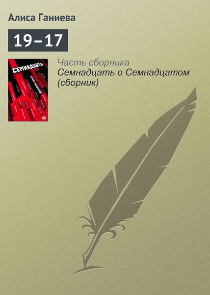 Обложка книги «19–17»