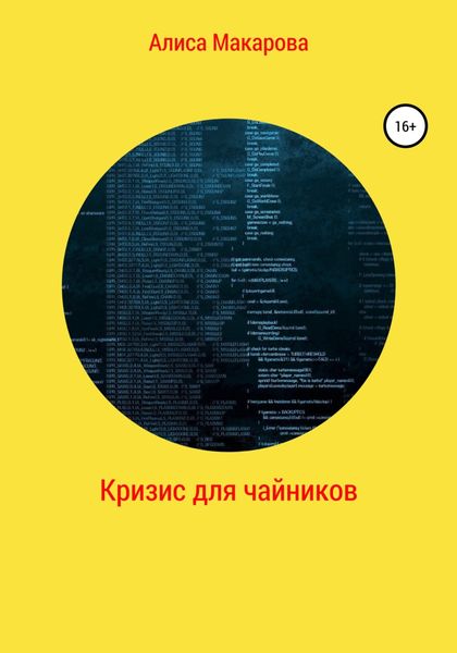 Обложка книги  «Кризис для чайников»