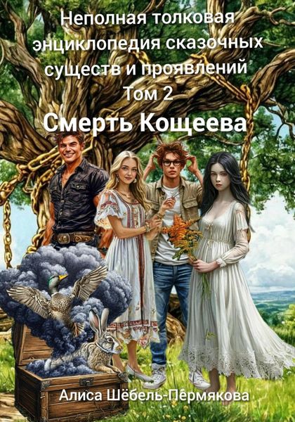 Обложка книги «Неполная толковая энциклопедия сказочных существ и проявлений. Том 2. Смерть Кощеева»