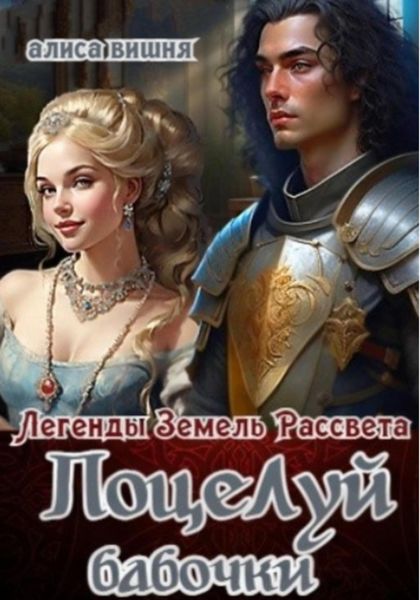 Обложка книги  «Поцелуй бабочки»