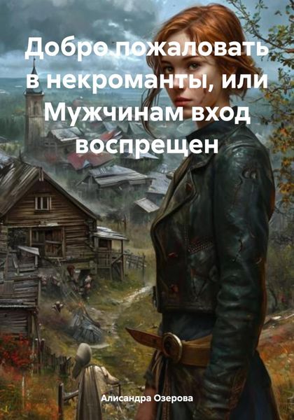 Обложка книги  «Добро пожаловать в некроманты, или Мужчинам вход воспрещен»