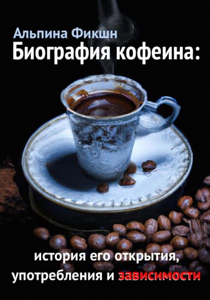 Обложка книги  «Биография кофеина: история его открытия, употребления и зависимости»
