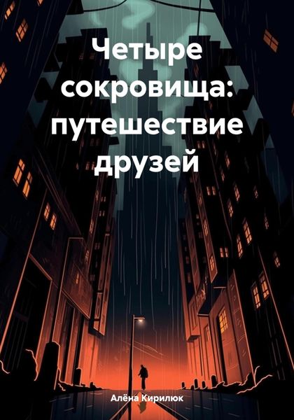 Обложка книги  «Четыре сокровища: путешествие друзей»