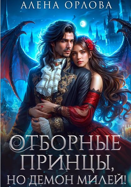 Обложка книги  «Отборные принцы, но демон милей!»
