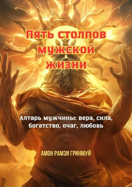 Обложка книги  «Пять столпов мужской жизни. Алтарь мужчины: вера, сила, богатство, очаг, любовь»