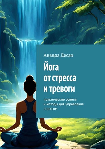 Обложка книги  «Йога от стресса и тревоги. Практические советы и методы для управления стрессом»