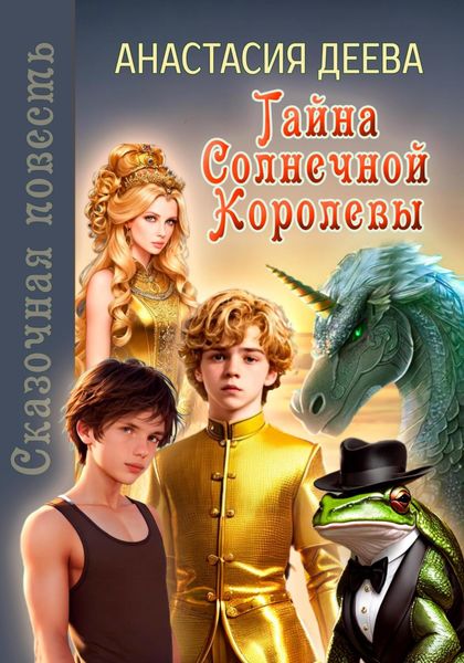 Обложка книги «Тайна Солнечной Королевы»