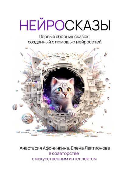 Обложка книги  «Нейросказы»