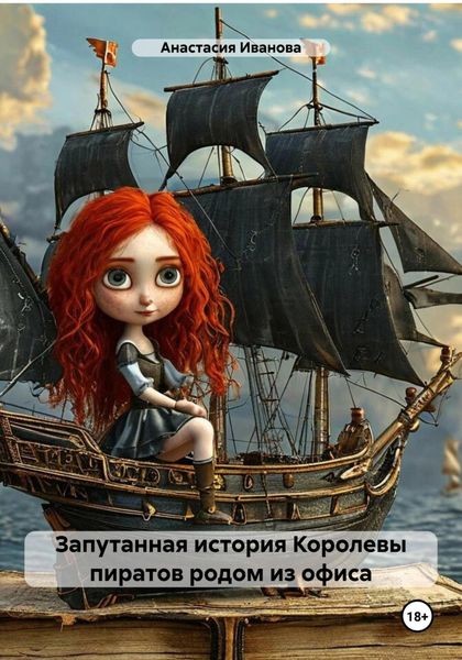 Обложка книги «Запутанная история Королевы пиратов родом из офиса»