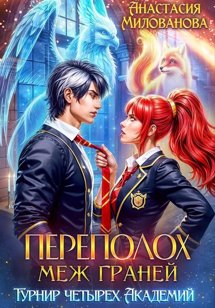 Обложка книги «Переполох меж Граней. Турнир четырёх Академий»