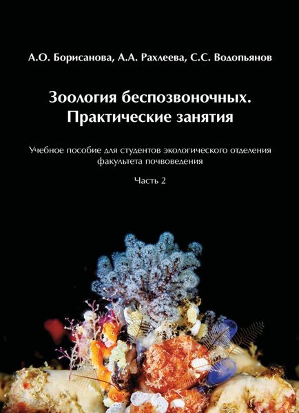 Обложка книги  «Зоология беспозвоночных. Практические занятия. Часть 2»