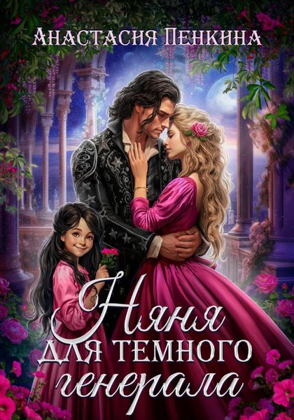 Обложка книги  «Няня для темного генерала»