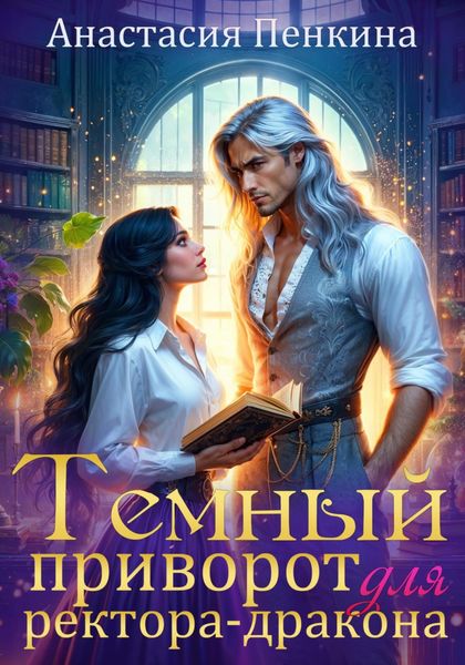 Обложка книги  «Темный приворот для ректора-дракона»