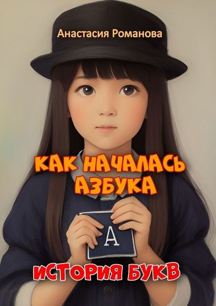 Обложка книги  «Как началась азбука. История букв»