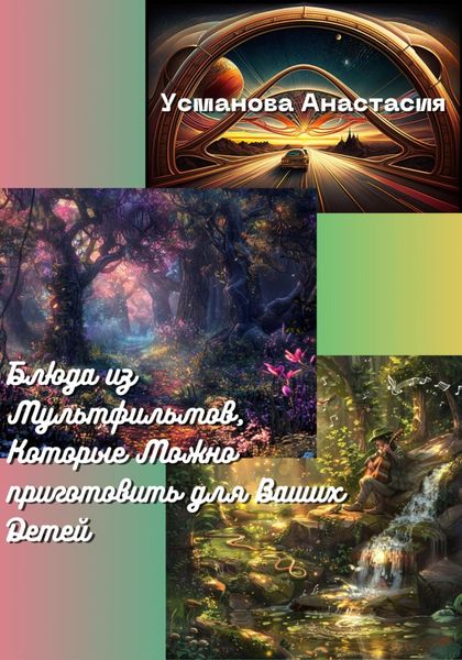 Обложка книги «Блюда из мультфильмов, которые можно приготовить для ваших детей»